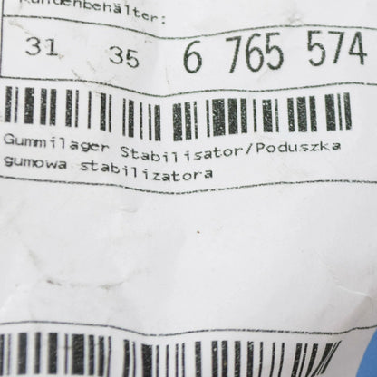 NEW BMW 1 E81 FRONT ANTI-ROLL SWAY BAR MOUNT 31356765574 ORIGINAL