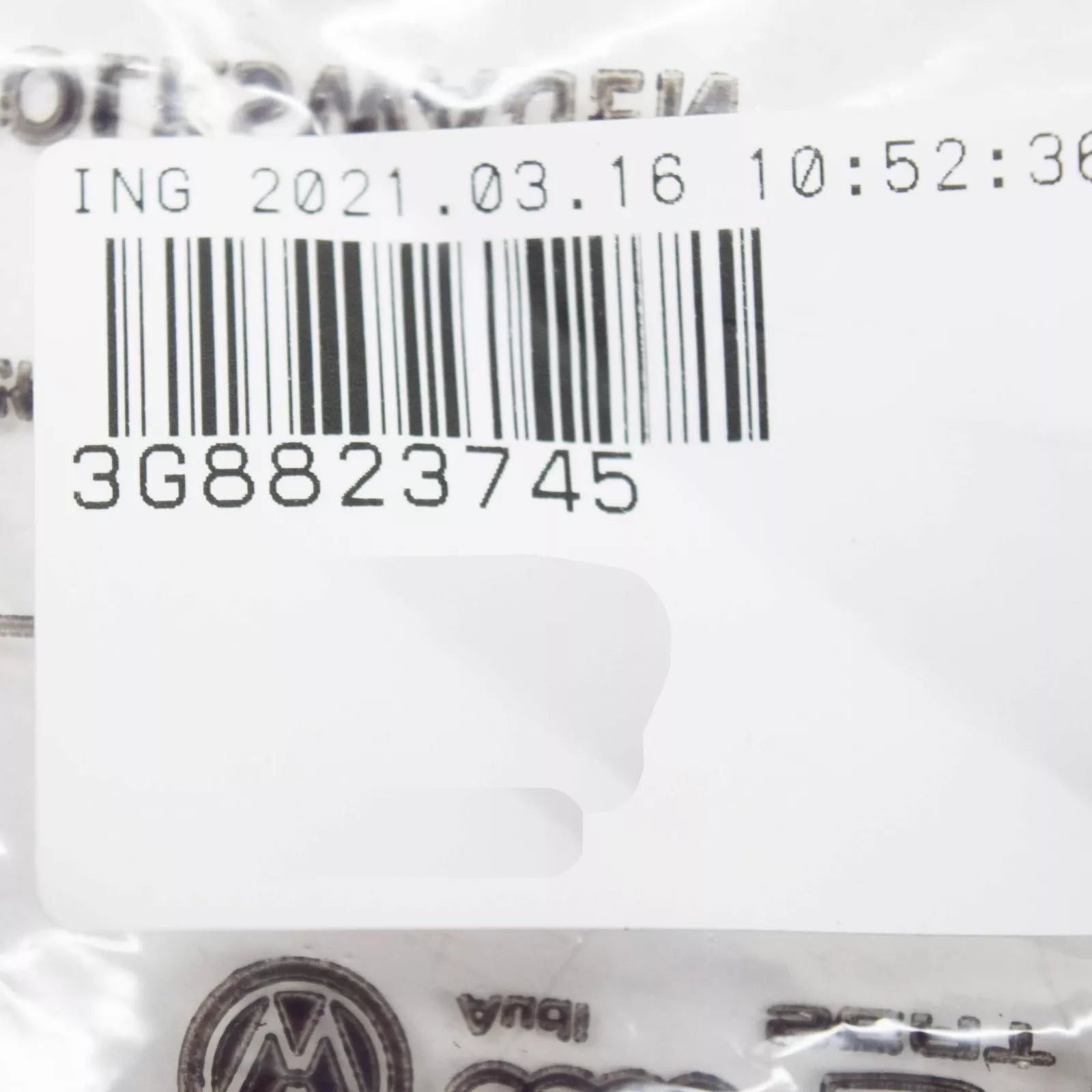 NEW VOLKSWAGEN ARTEON RADIATOR SUPPORT LEFT SIDE COVER 3G8823745 2019 ORIGINAL