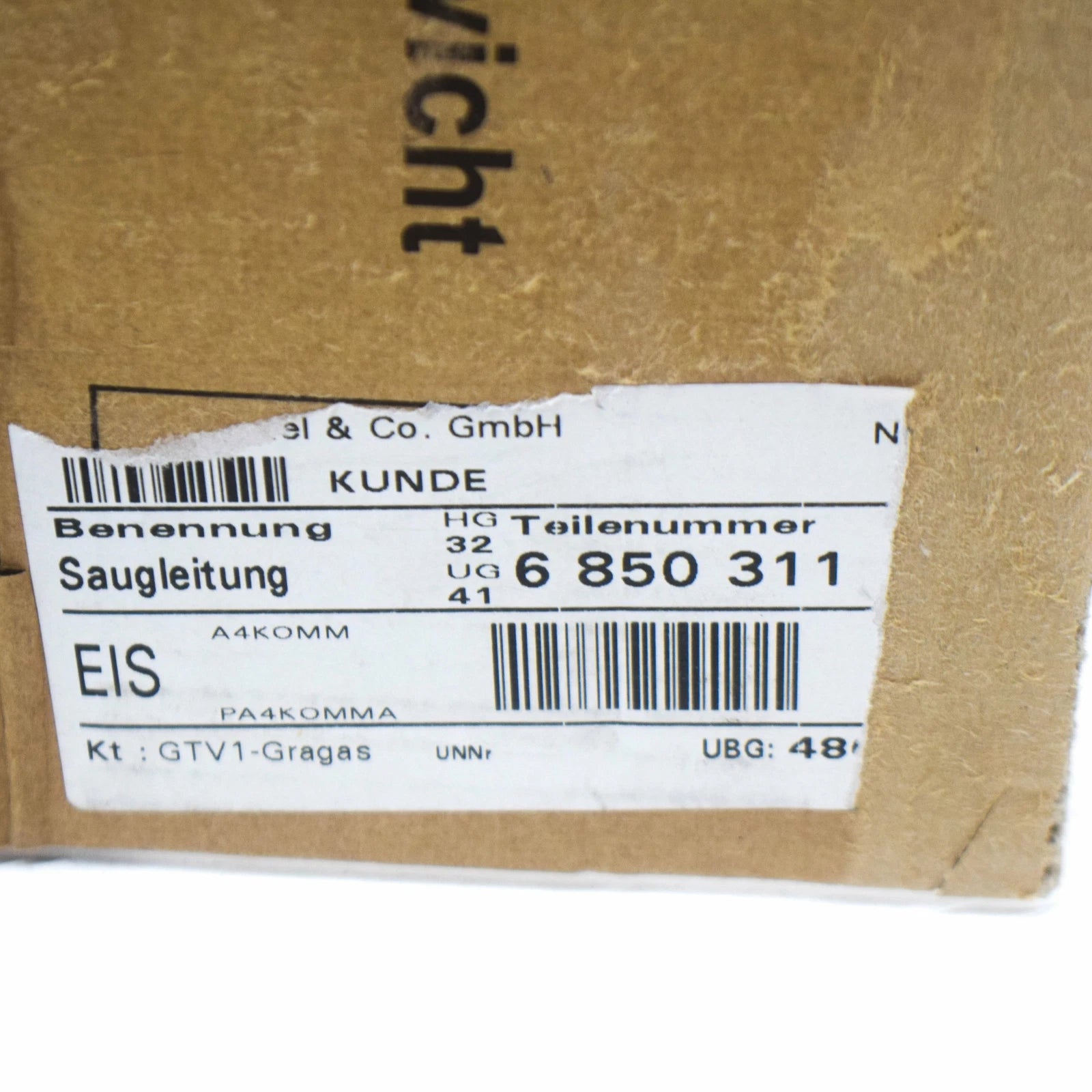 NEW BMW 5 GRAN TURISMO F07 HYDRAULIC STEERING HOSE PIPE 32416850311 ORIGINAL