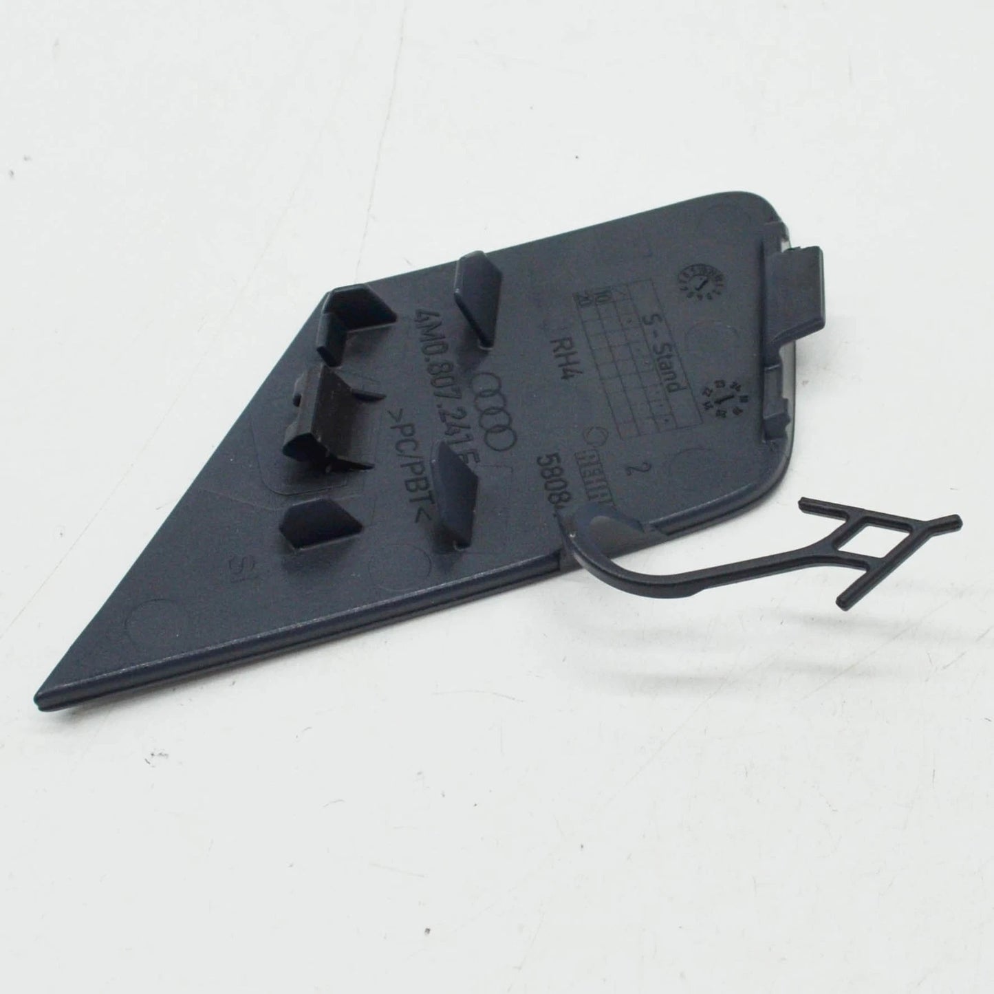 NEW AUDI Q7 4M FRONT BUMPER TOW HOOK EYE COVER 4M0807241EGRU ORIGINAL