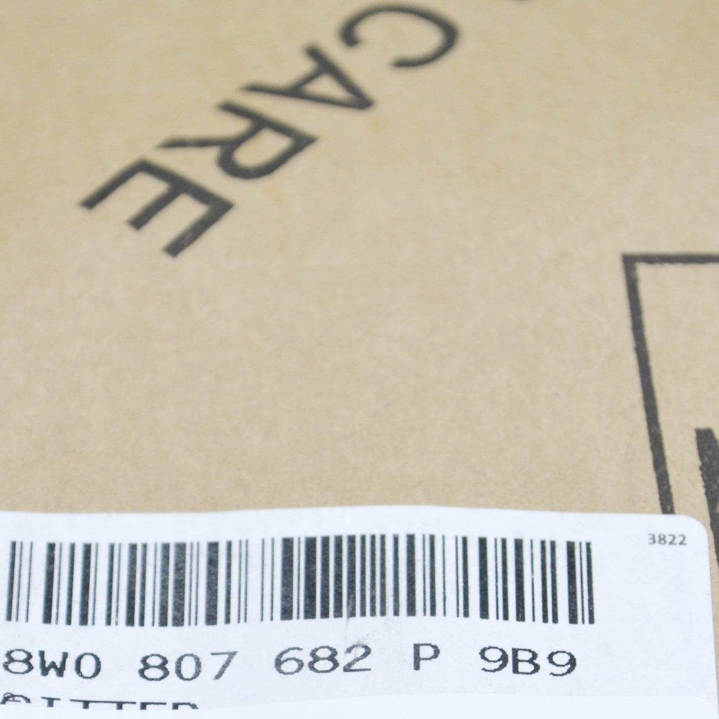 NEW AUDI A4 AVANT B9 FRONT BUMPER RIGHT GRILLE 8W0807682P9B9 ORIGINAL