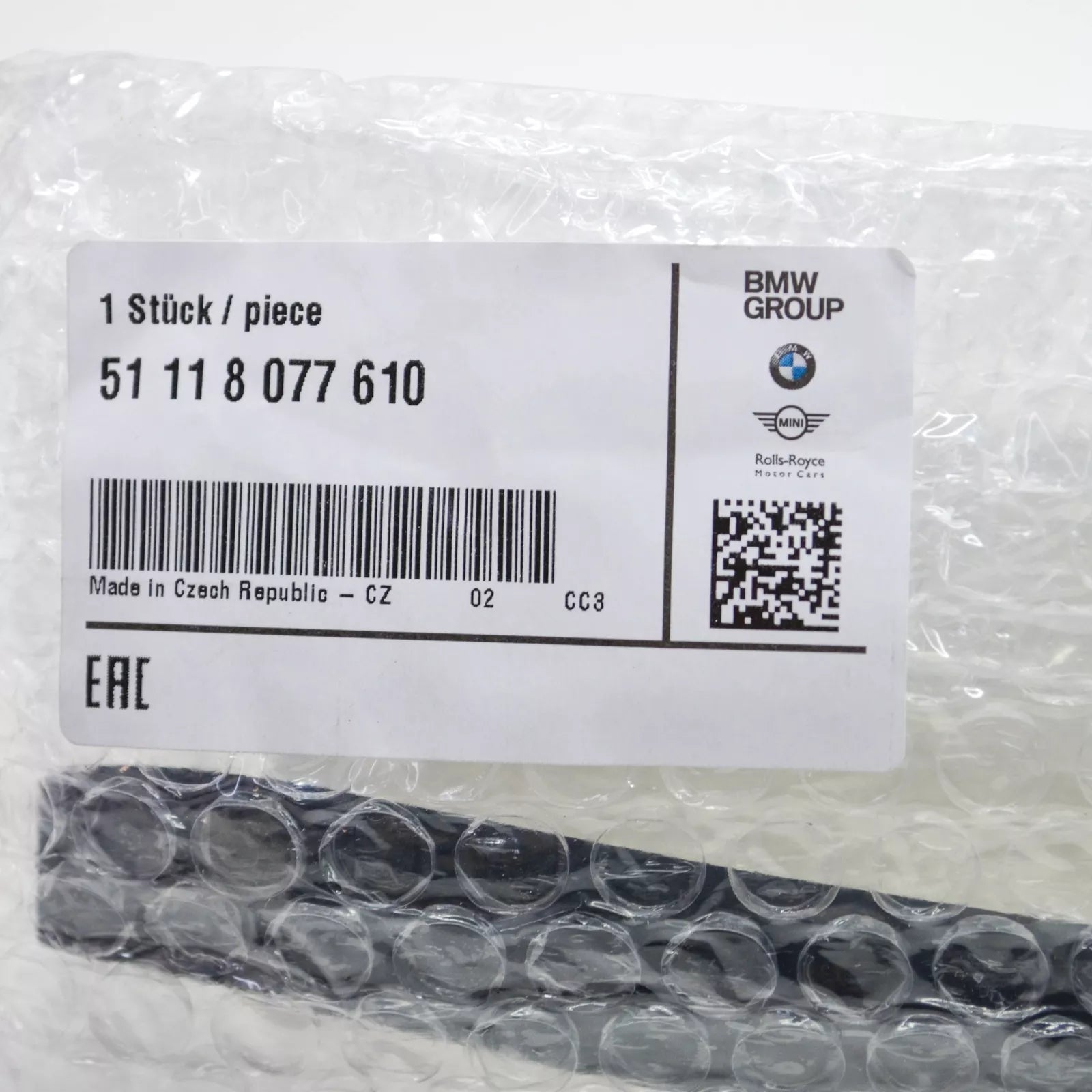 NEW BMW 2 GRAN COUPE M F44 FRONT BUMPER PRESSURE LIP LOWER STRIP 8077610