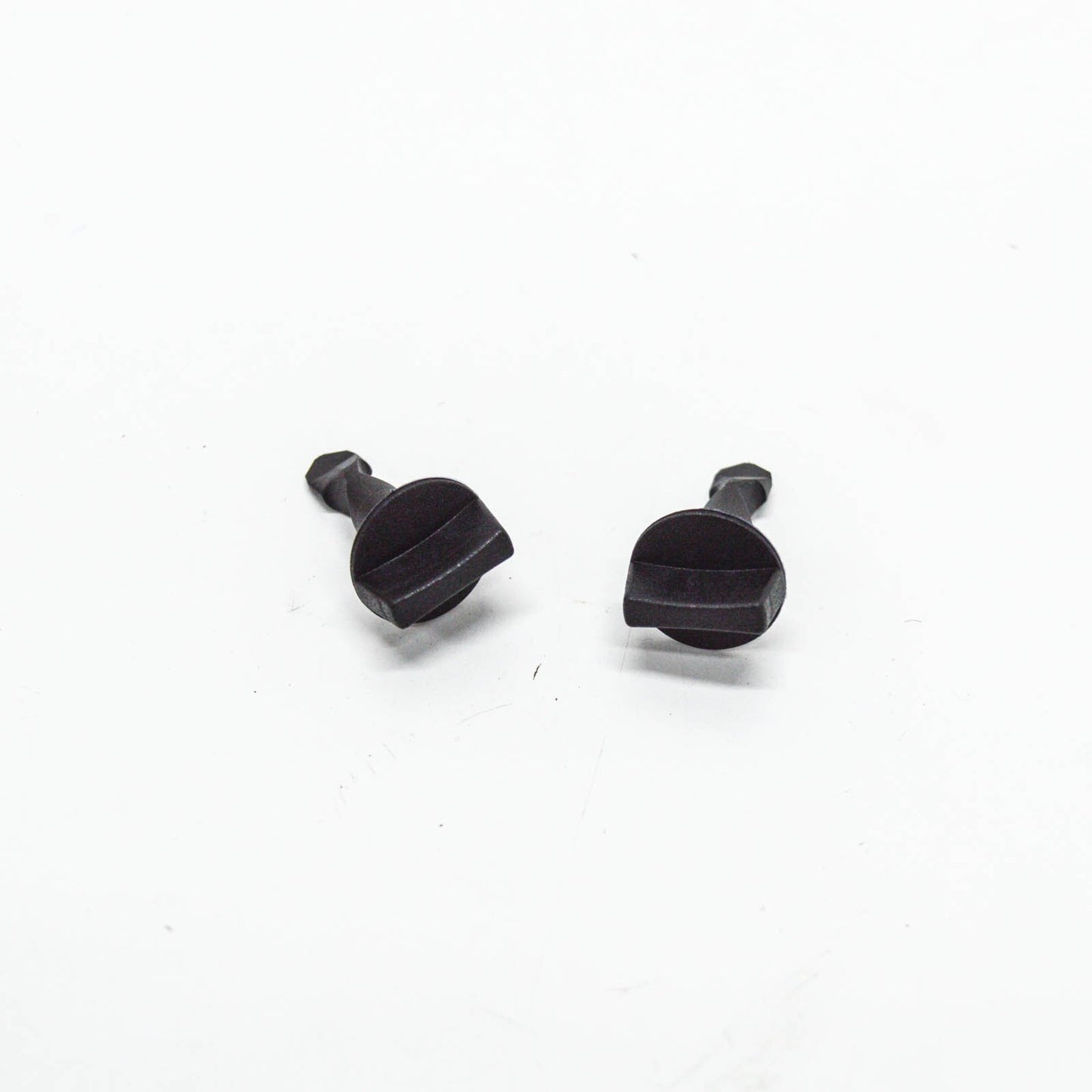 new audi a1 mk1 rear bumper tow eye cover clip pin 2 pieces 6q0807643 original