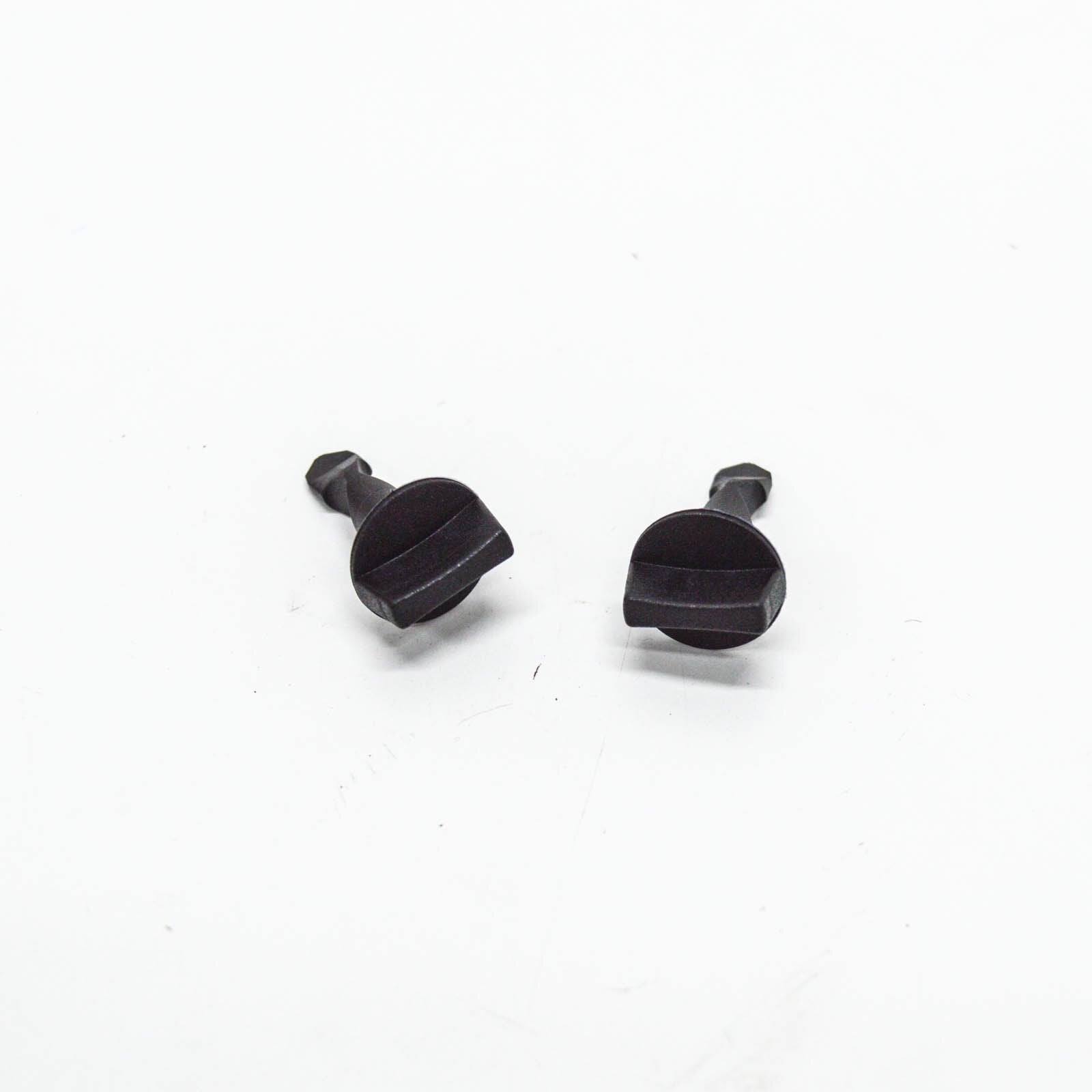new audi a1 mk1 rear bumper tow eye cover clip pin 2 pieces 6q0807643 original