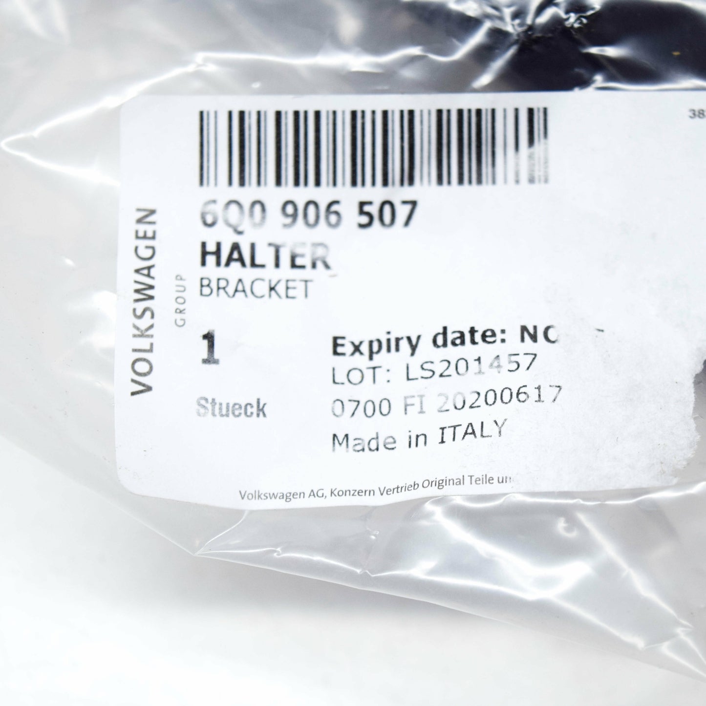 NEW VW POLO 9N MK4 ENGINE CONTROL UNIT RETAINER 6Q0906507 ORIGINAL