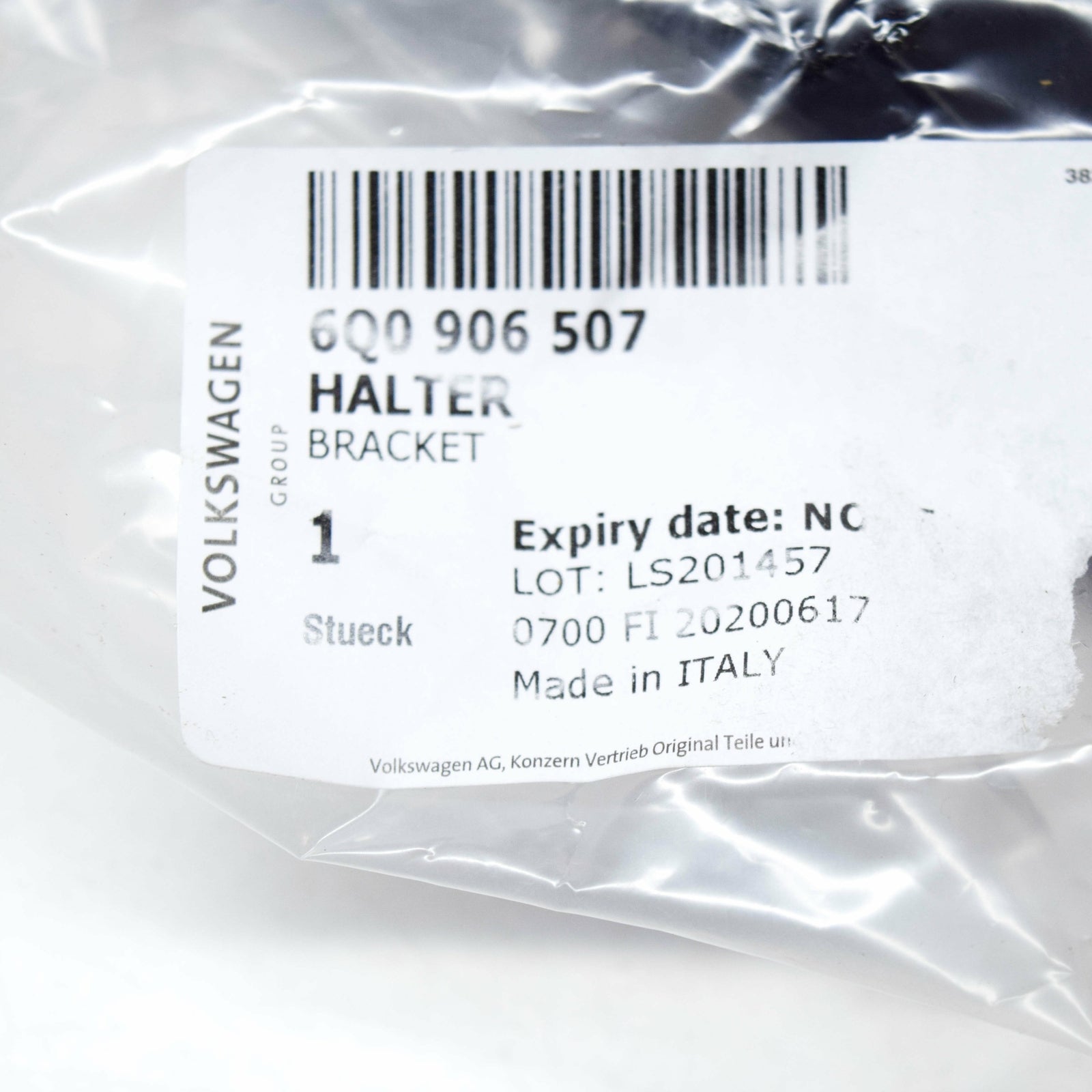 NEW VW POLO 9N MK4 ENGINE CONTROL UNIT RETAINER 6Q0906507 ORIGINAL