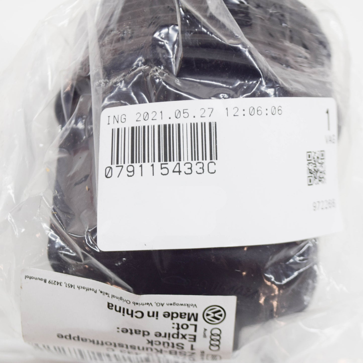 NEW AUDI A6 4G C7 OIL FILTER HOUSING COVER 079115433C ORIGINAL