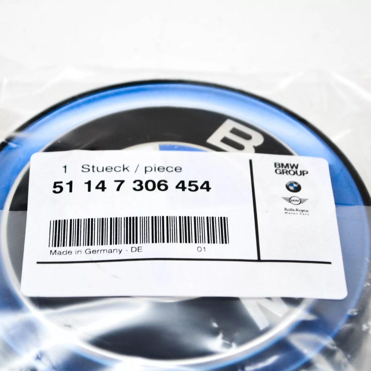 NEW BMW I3 I01 TRUNK LID BMW EMBLEM BADGE 7306454 51147306454 ORIGINAL