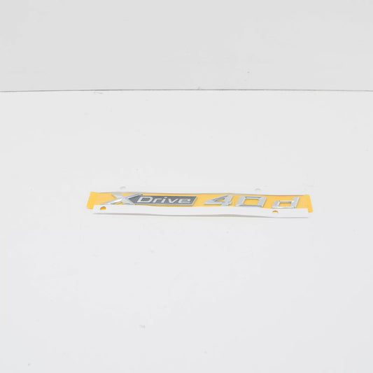 NEW BMW F15 FRONT DOOR X DRIVE 40D EMBLEM BADGE LOGO SIGN 7345065 51147345065