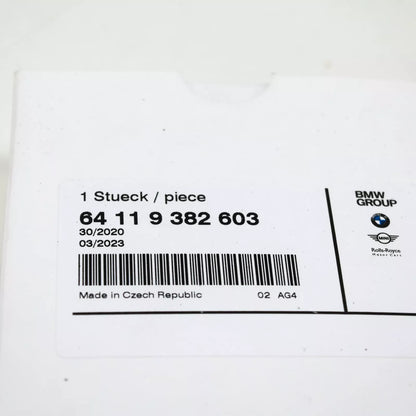 NEW BMW AIR FRESHNER SCENT FRAGRANCE GREEN SUITE NO. 2 64119382603 9382603