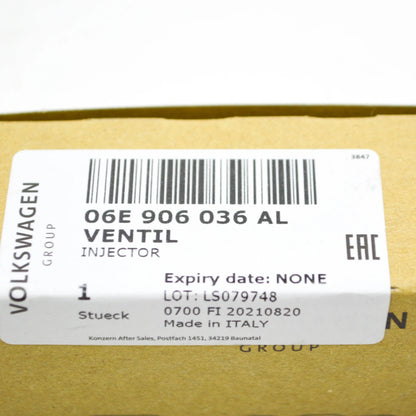 NEW AUDI A4 B9 FUEL INJECTOR 06E906036AL ORIGINAL