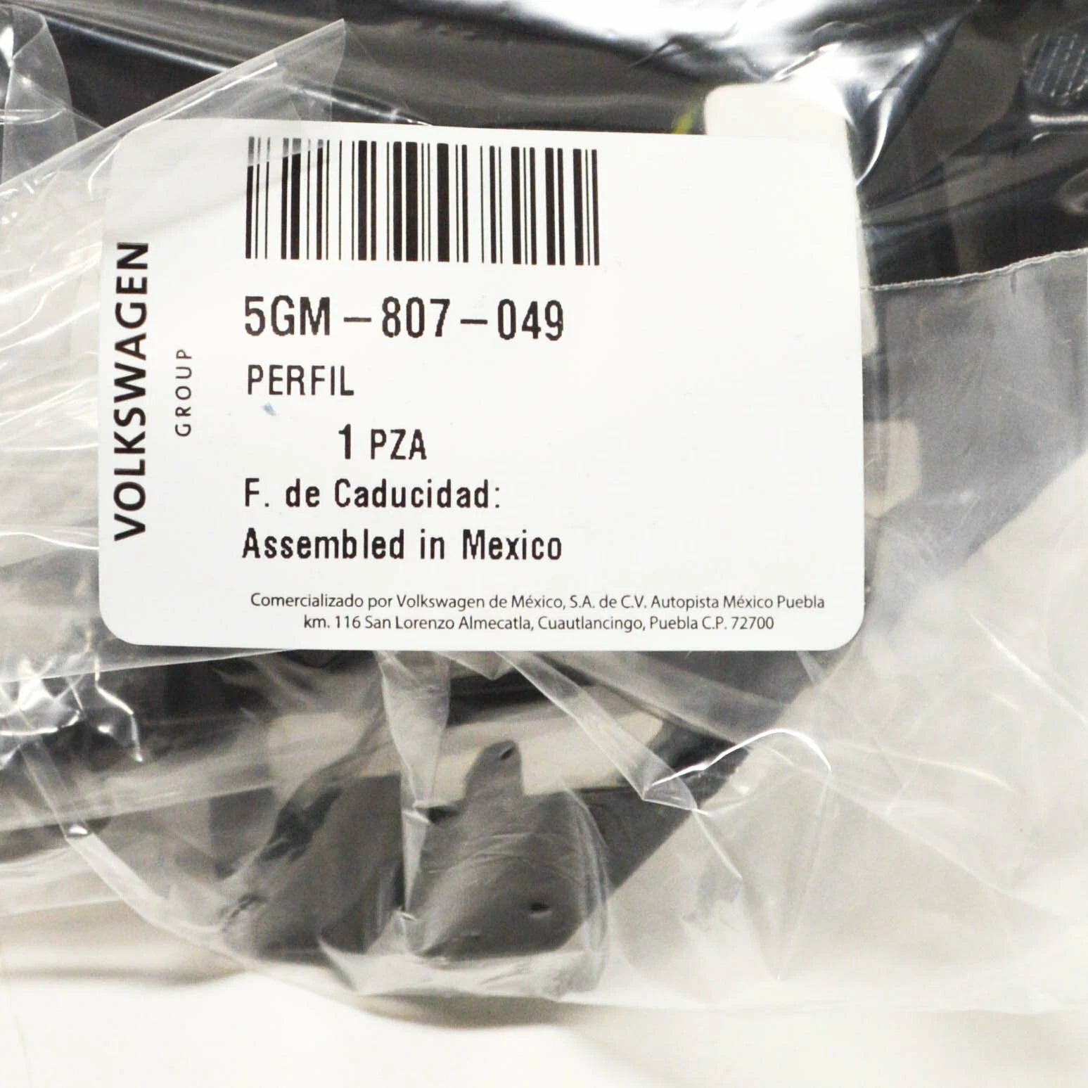 NEW VW GOLF ALLTRACK MK7 FRONT LEFT BUMPER BRACKET GUIDE 5GM807049 ORIGINAL