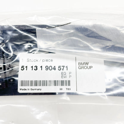 NEW BMW 3 E30 HOOD WINDSHIELD UPPER GRILLE LEFT SIDE 51131904571 ORIGINAL