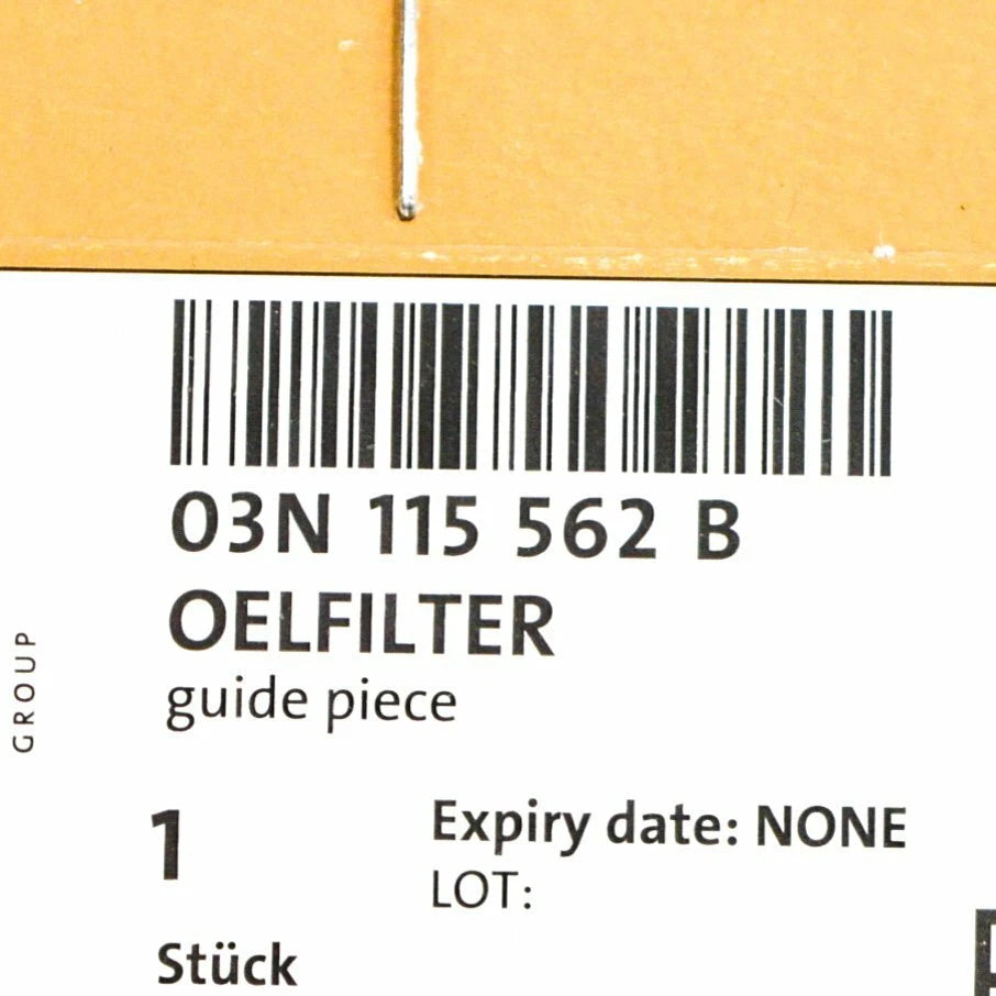NEW AUDI A3 8V OIL FILTER 03N115562B ORIGINAL