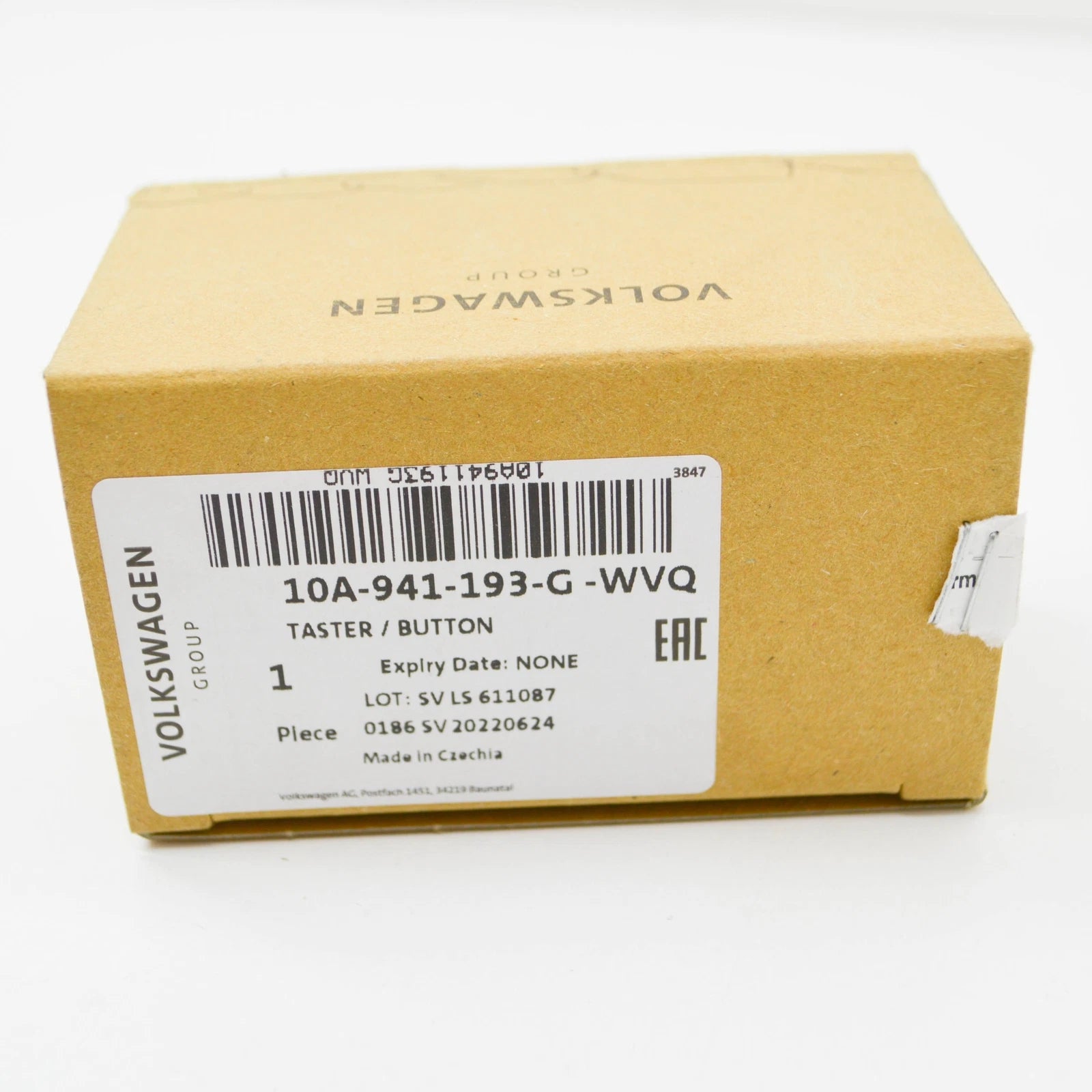 NEW VOLKSWAGEN ID.4 E21 HEADLIGHT SWITCH CONTROL UNIT 10A941193GWVQ