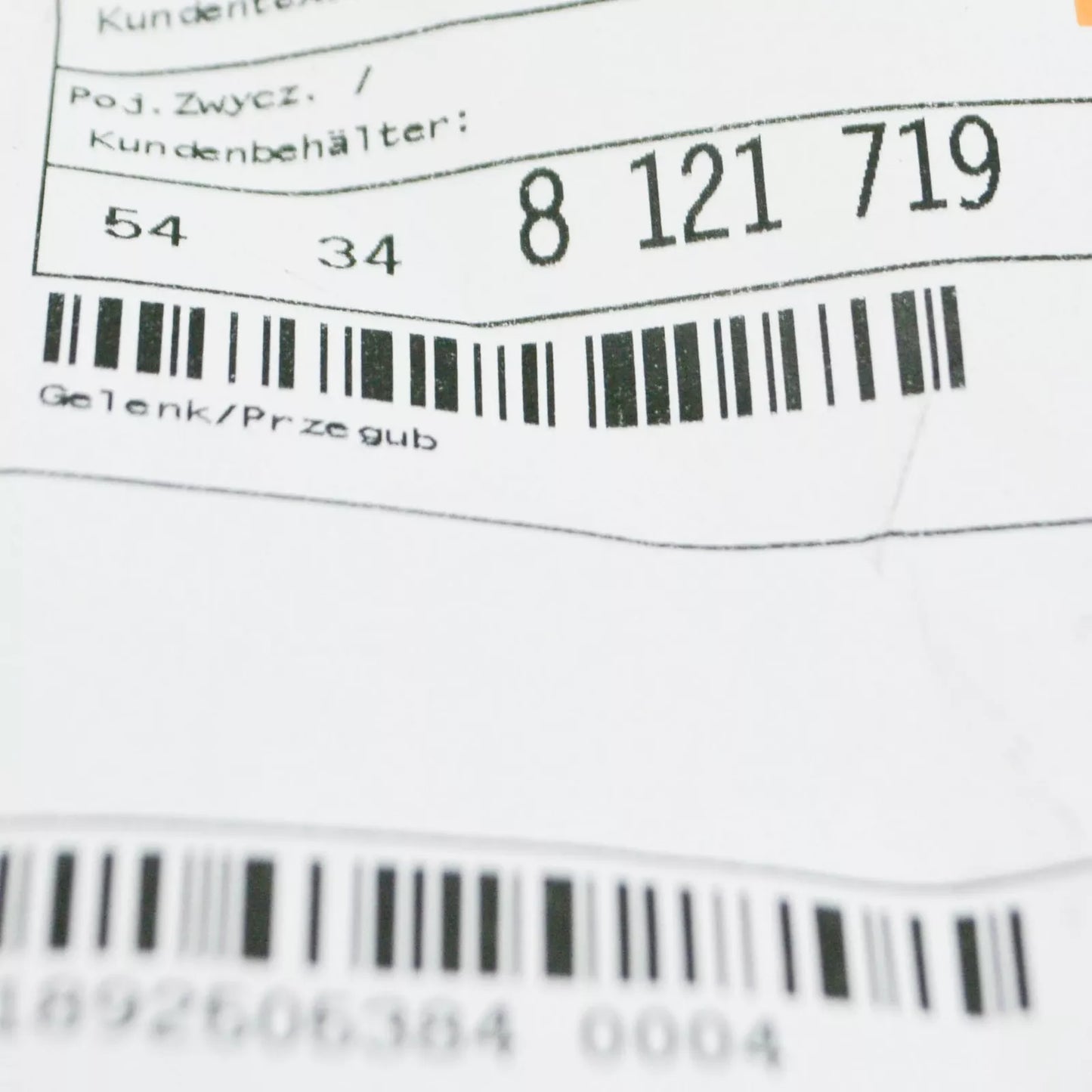 NEW BMW 3 E30 CONVERTIBLE TOP JOINT LINK 54348121719 ORIGINAL