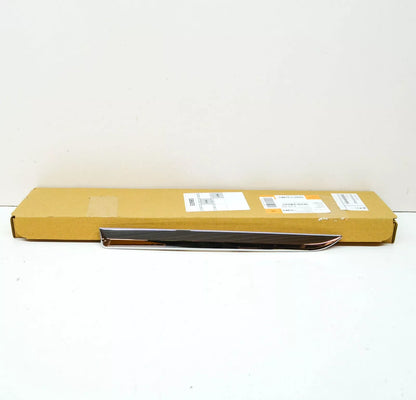 NEW BMW 7 G11 G12 M CHROME REAR LEFT BUMPER MOLDING TRIM 51128076423 ORIGINAL