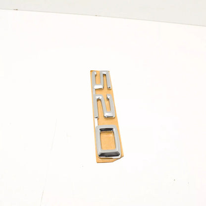 NEW BMW E28 TRUNK LID CHROME 520 EMBLEM BADGE LOGO SIGN 51141946161 ORIGINAL