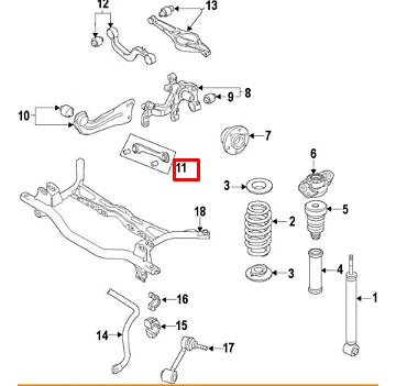 NEW VW GOLF MK6 REAR WISHBONE CONTROL ARM 1K0501529H