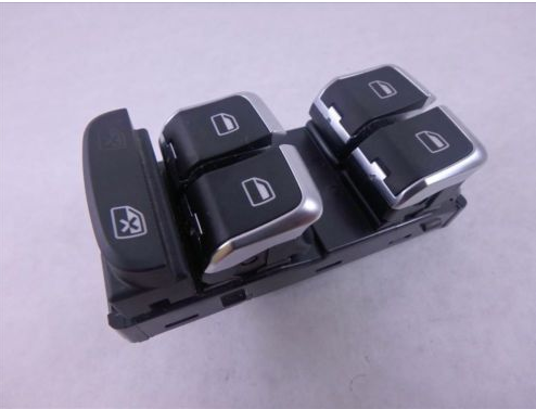 new audi a3 8v1 front left side door window regulator switch 8v0959851a original