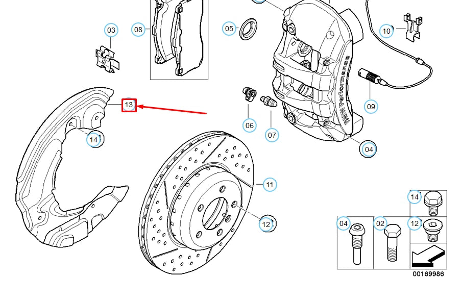 NEW BMW 1 E81 FRONT RIGHT WHEEL BRAKE PROTECTION PLATE 34106780216 ORIGINAL