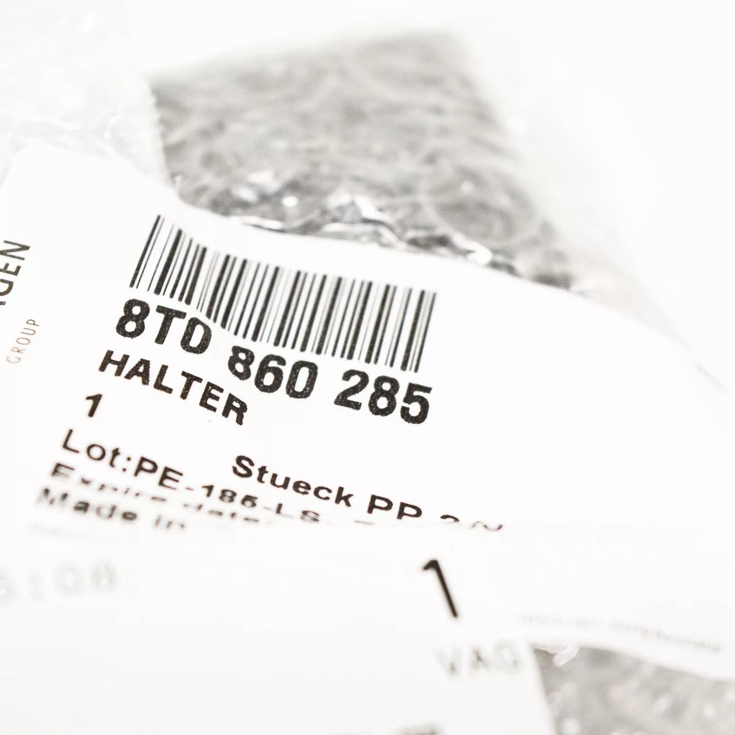 NEW AUDI A4 B8 TRUNK WARNING TRIANGLE HOLDER 8T0860285 2010 ORIGINAL