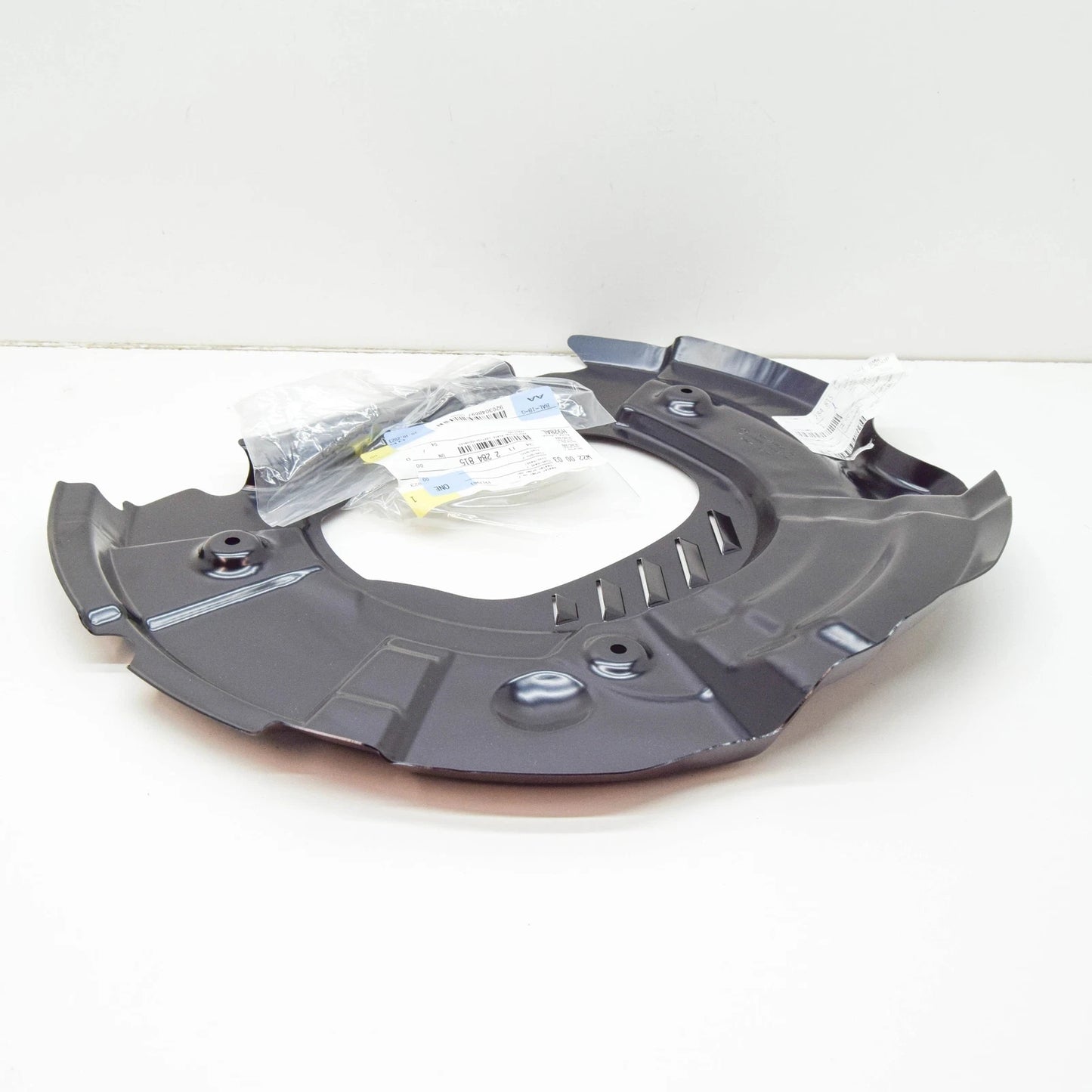 NEW BMW 5 F10 FRONT LEFT BRAKE DISC PROTECTION 34112284815 ORIGINAL