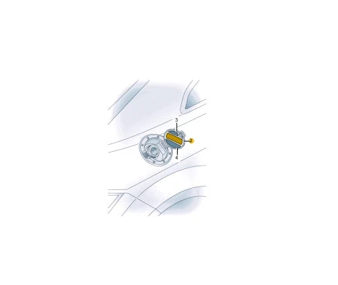 NEW AUDI TT ROADSTER FV 8S FUEL FILLER NECK STICKER 8V5010508J