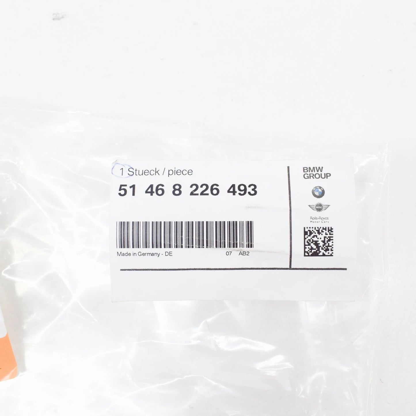 NEW BMW 3 E46 SEDAN REAR WINDOW SHELF HELLBEIGE VENT GRILLE 51468226493 ORIGINAL