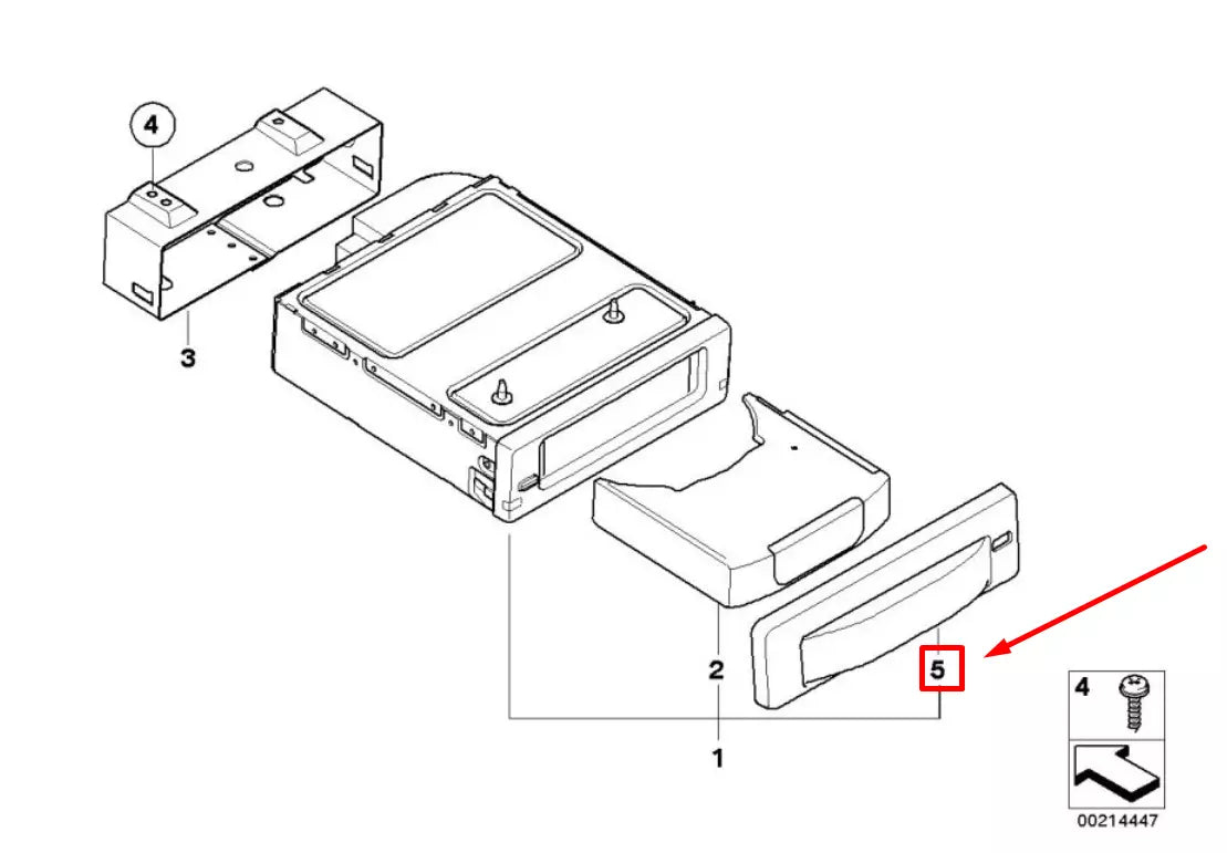 NEW BMW 5 E60 CD CHANGER 9230675 65129230675 ORIGINAL