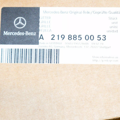 NEW MERCEDES-BENZ CLS C219 FRONT BUMPER LOWER CENTER GRILLE A2198850053