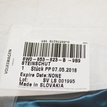 NEW AUDI A4 8W LEFT FENDER STONE GUARD 8W0853823B9B9 ORIGINAL