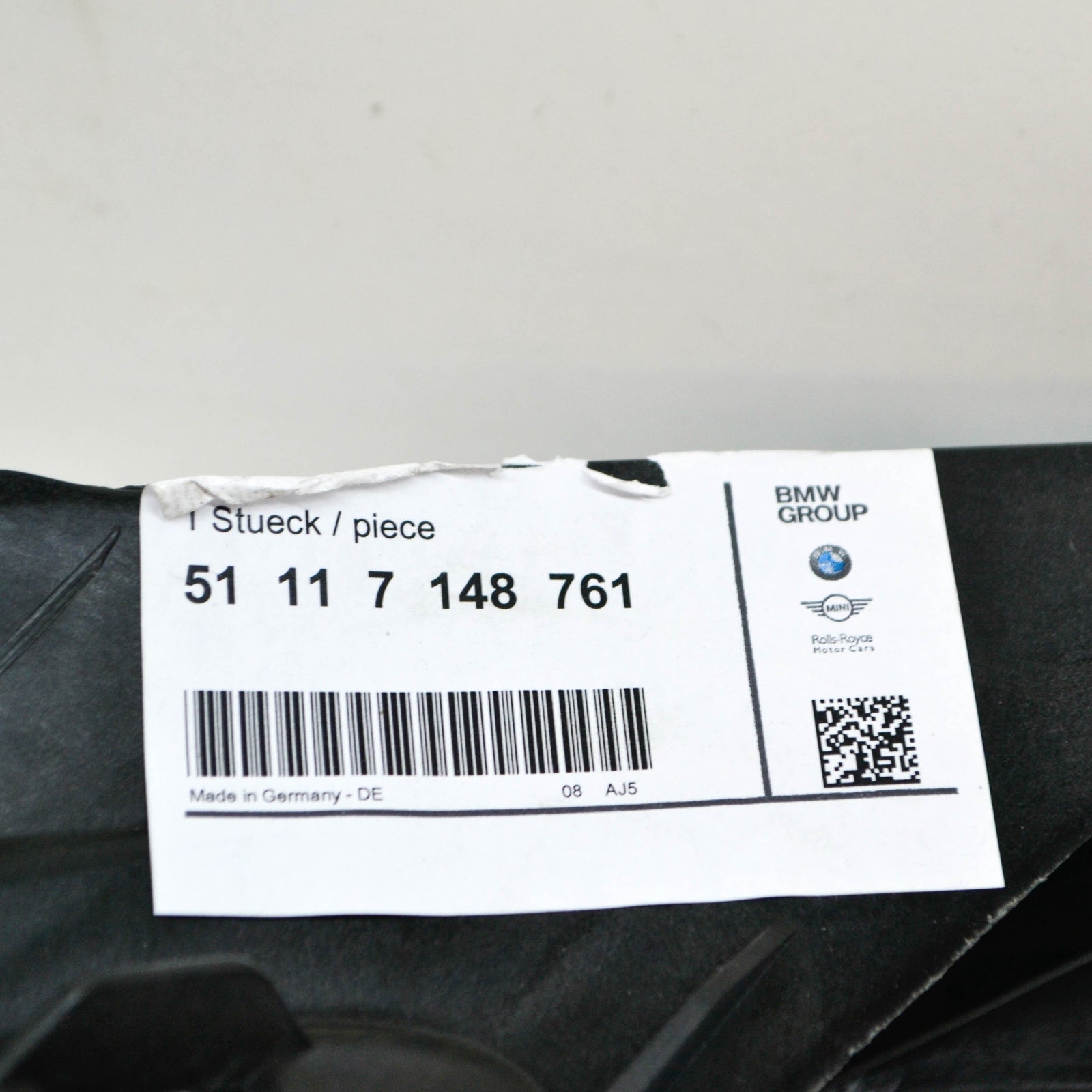 new bmw 1 e88 front left headlight bracket 51117148761 original