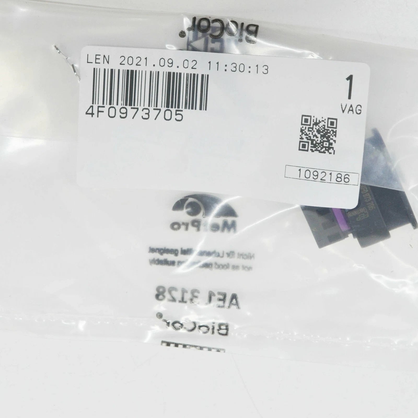 NEW AUDI A1 MK1 COOLANT REGULATOR FLAT CONTACT HOUSING 5 PIN 4F0973705 ORIGINAL