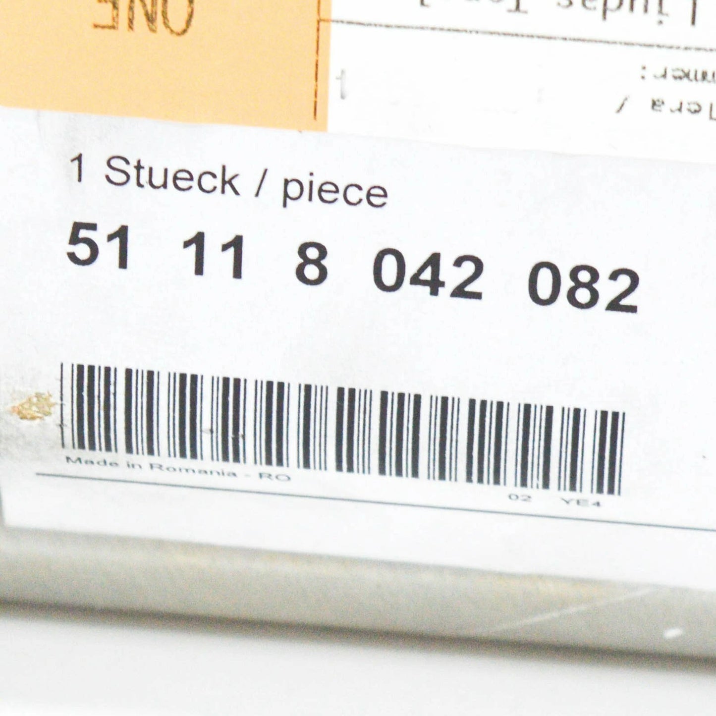 NEW BMW M3 CONVERTIBLE E93 FRONT RIGHT M BUMPER BRACKET 51118042082 ORIGINAL