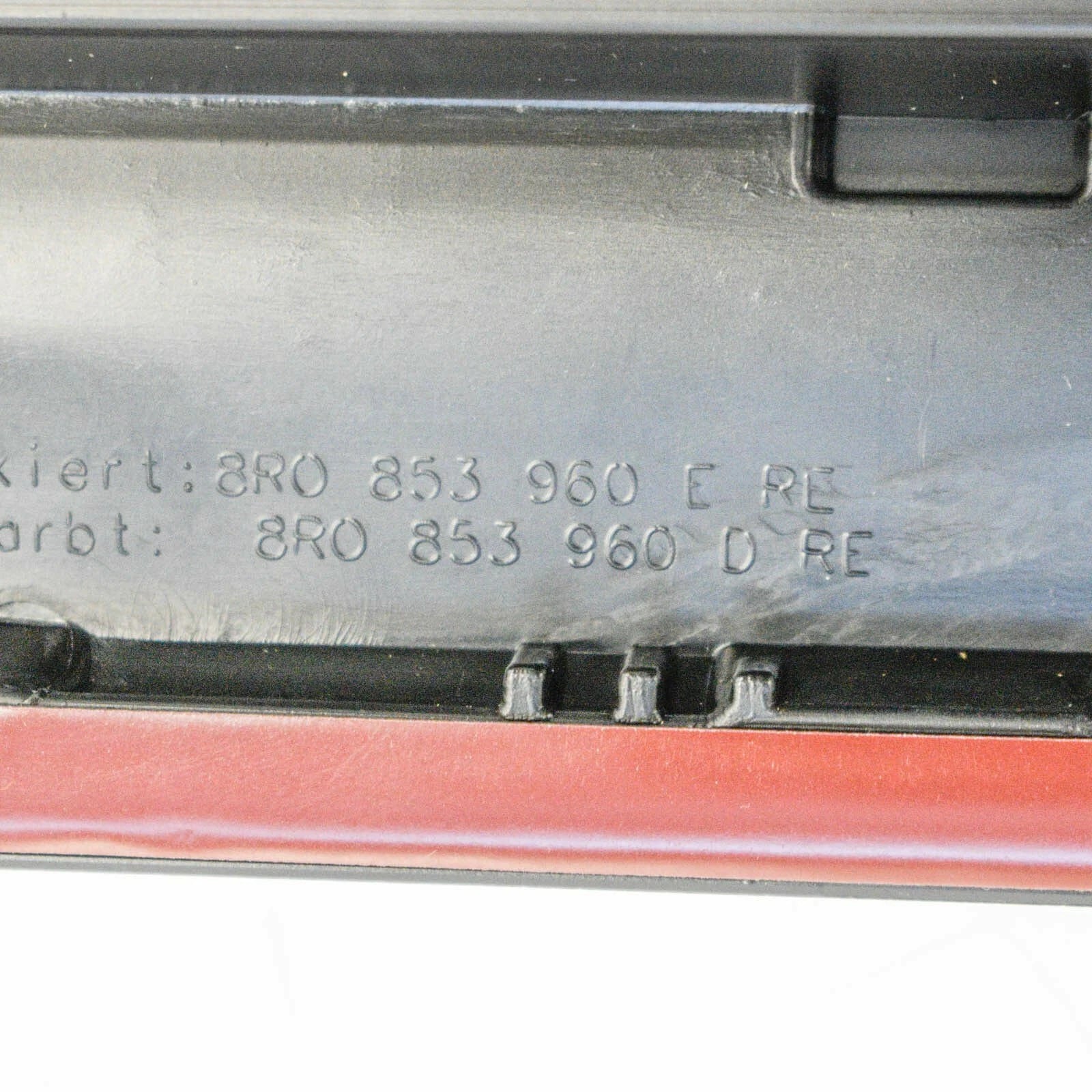 NEW AUDI Q5 8R FRONT RIGHT DOOR LOWER MOLDING COVER 8R0853960D4U8