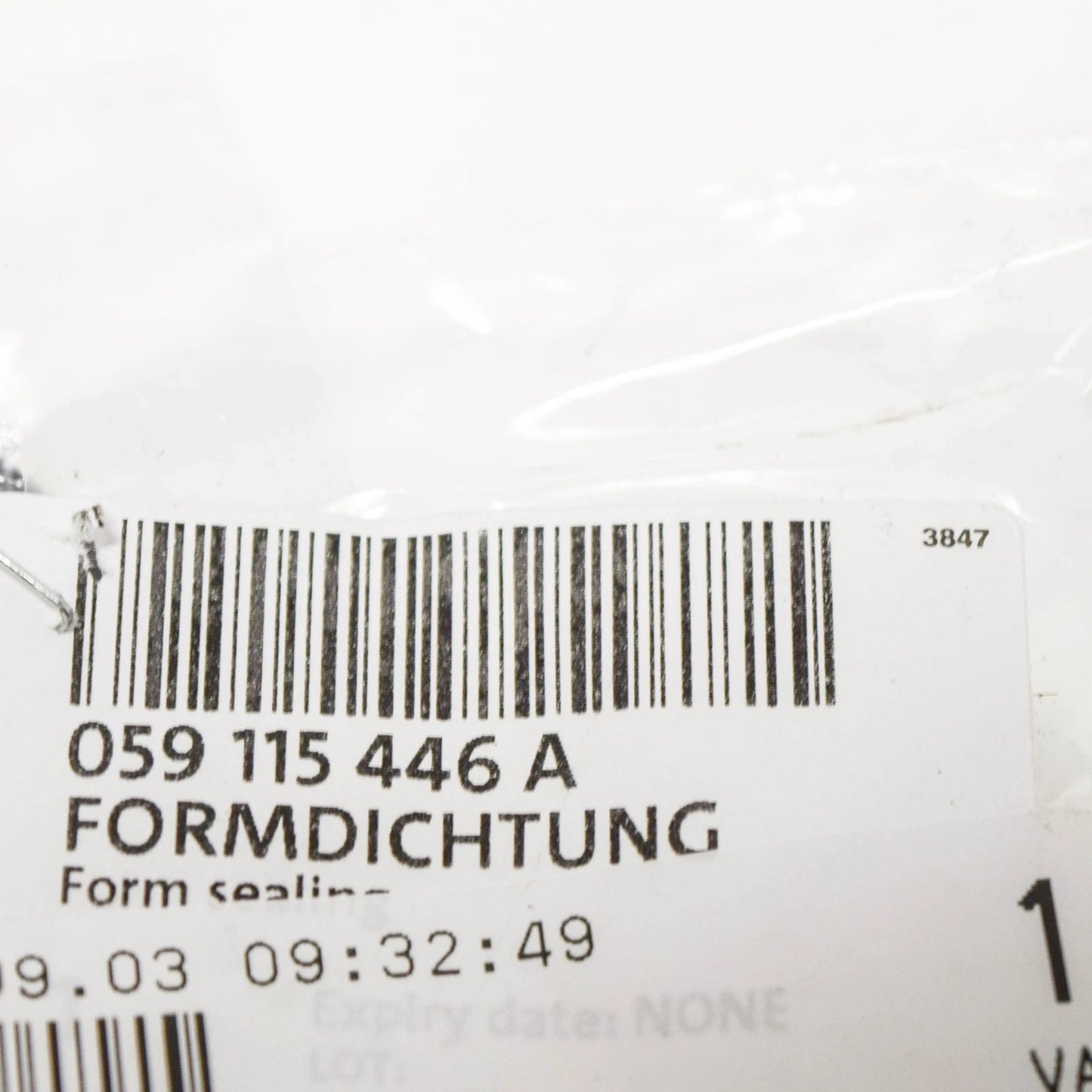 NEW AUDI A4 B7 OIL COOLER GASKET 059115446A ORIGINAL