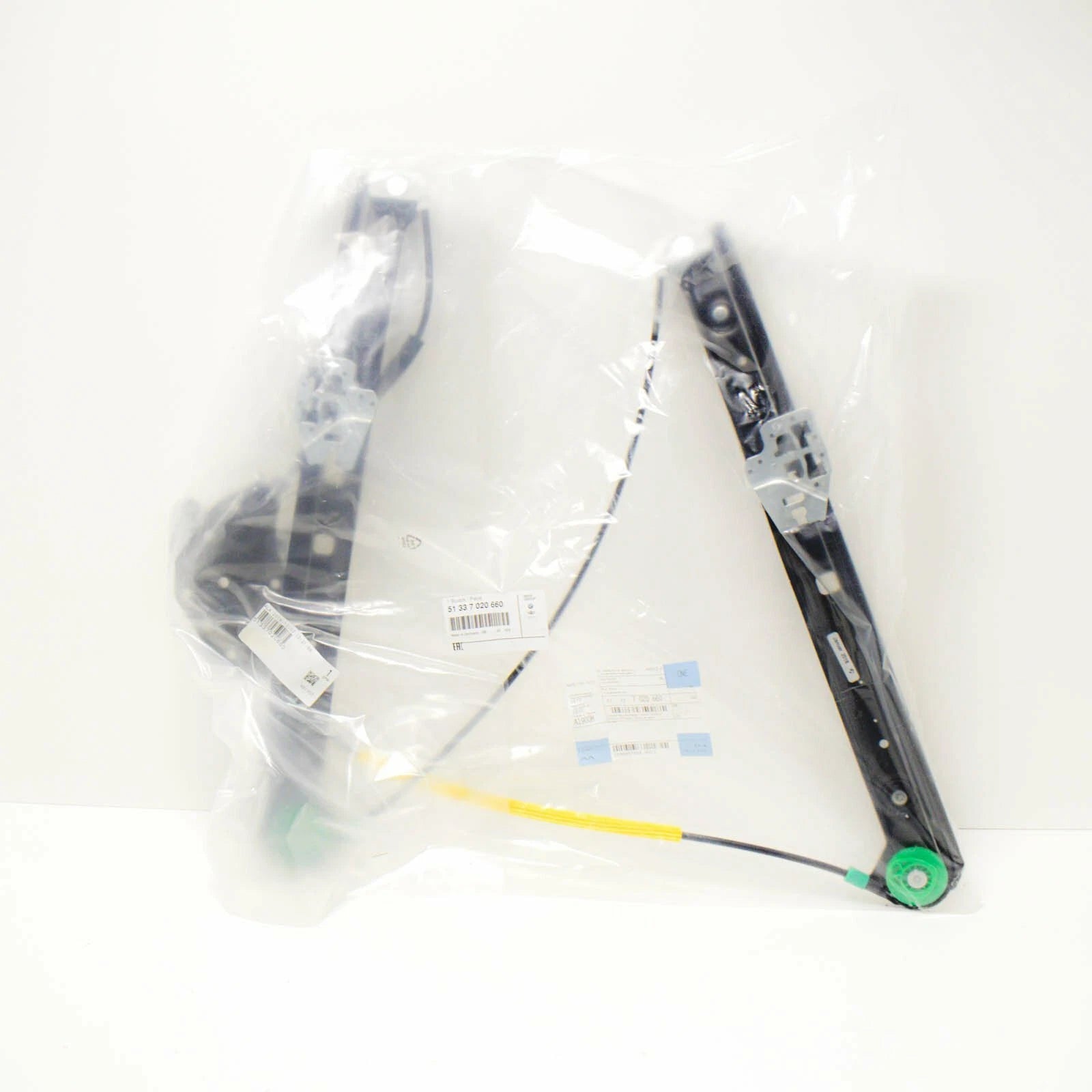 NEW BMW 3 E46 FRONT RIGHT WINDOW REGULATOR 51337020660 7020660 ORIGINAL