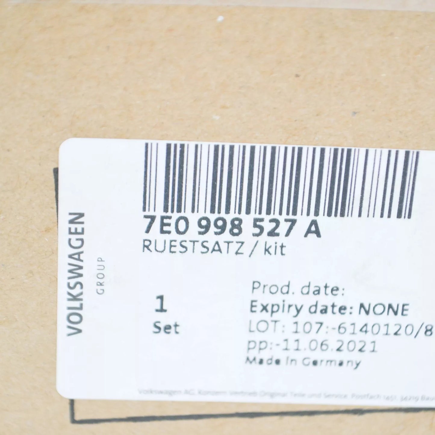 NEW VW TRANSPORTER T5 CRUISE CONTROL SYSTEM RETROFIT KIT LHD 7E0998527A