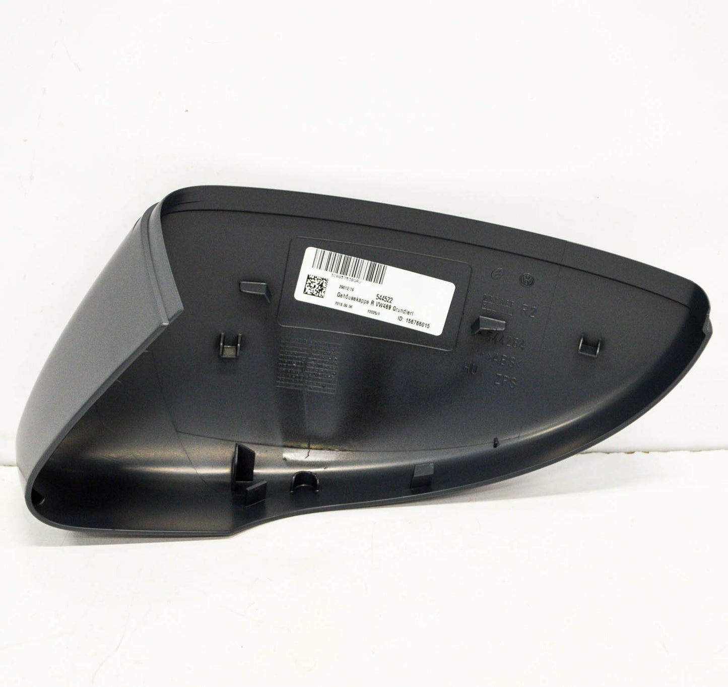 NEW VW CC FRONT RIGHT DOOR MIRROR COVER CAP 3C8857538GRU ORIGINAL