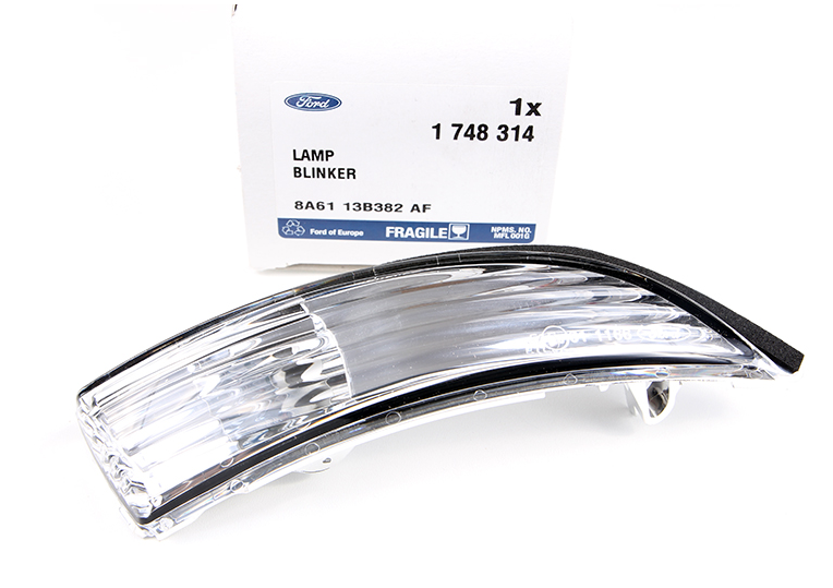 new ford b-max b232 front right door mirror turn signal 1748314 original