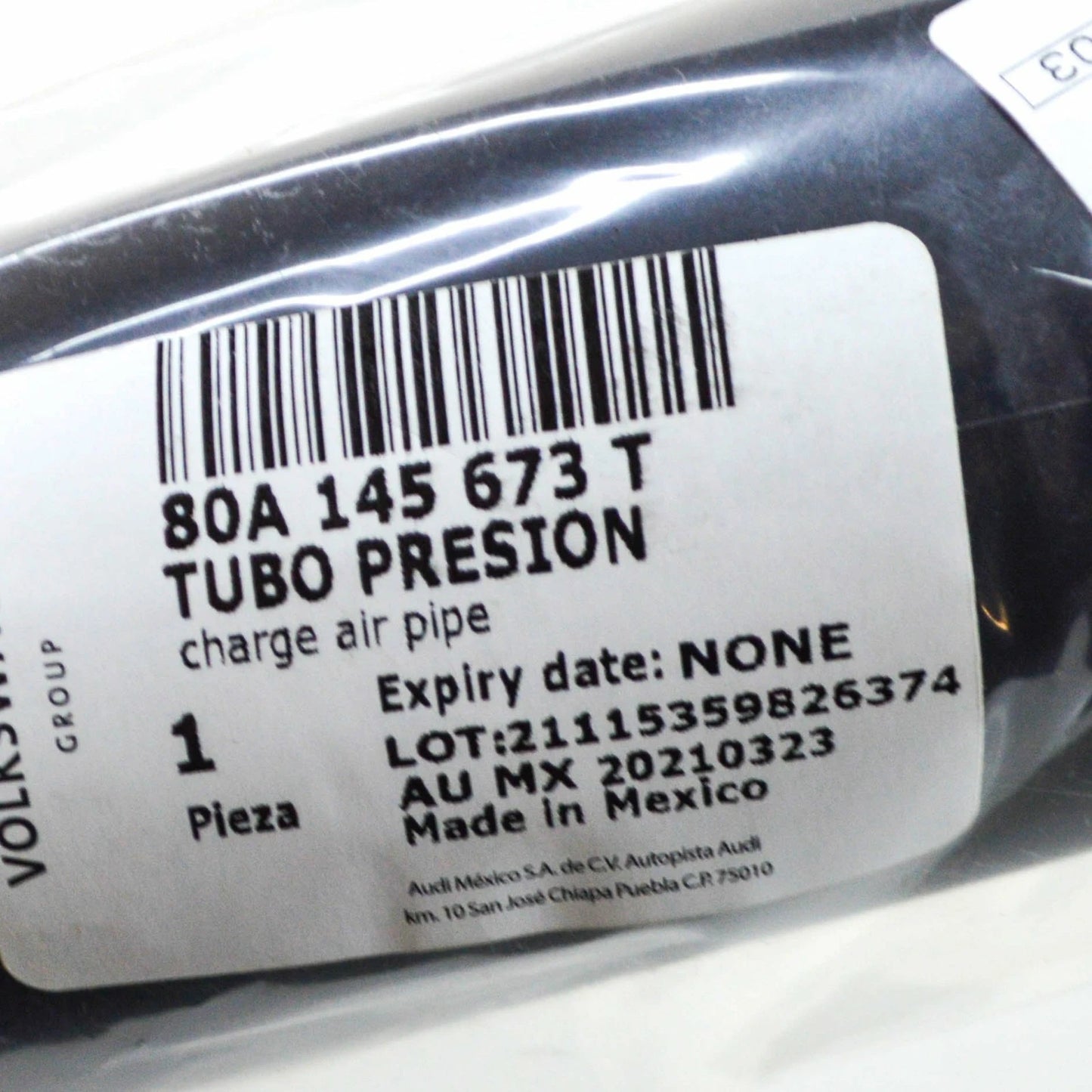 NEW AUDI SQ5 SPOTBACK FY LEFT SIDE INTERCOOLER RADIATOR HOSE 80A145673T