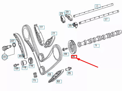 NEW MERCEDES-BENZ E W210 CAMSHAFT GEAR A1130520001 ORIGINAL