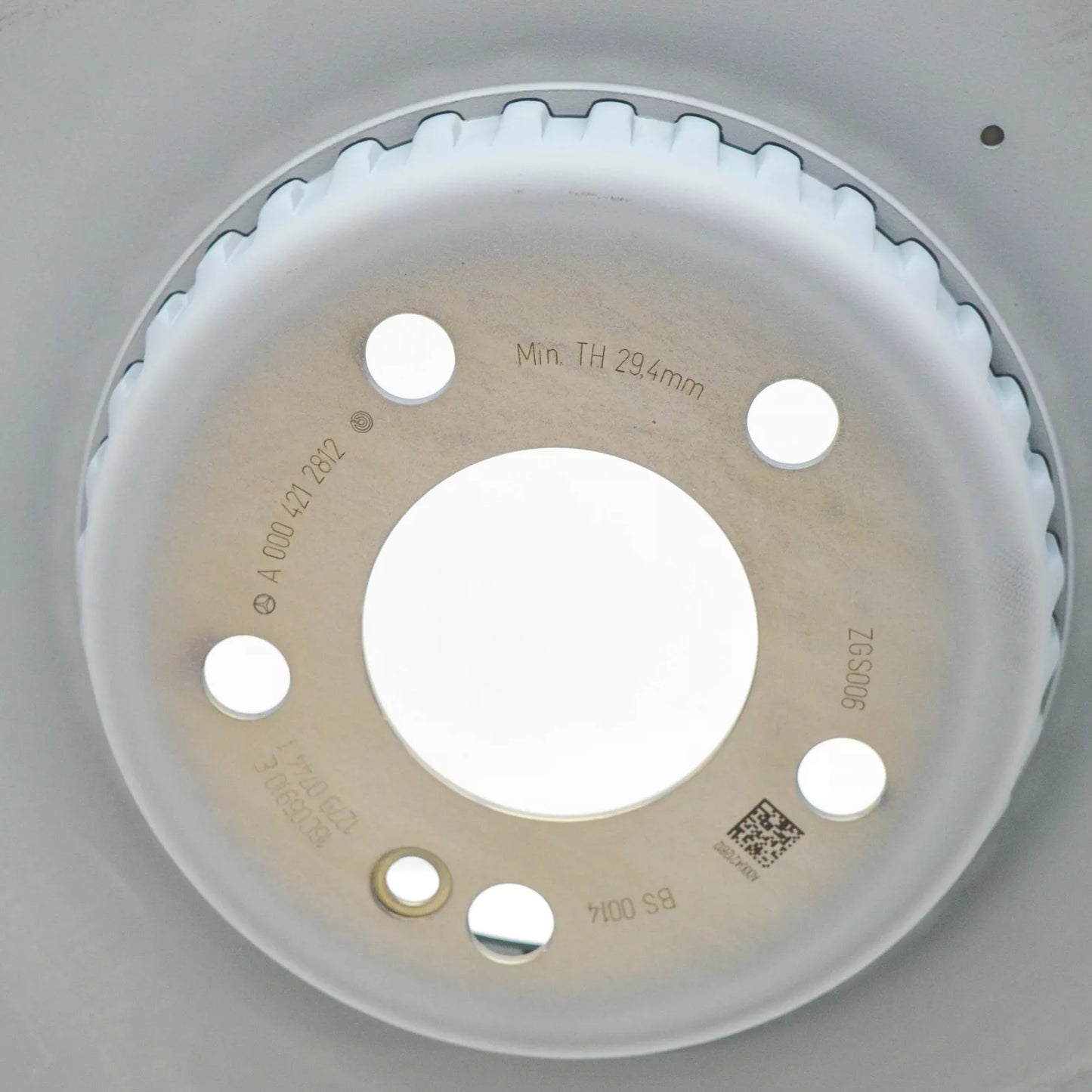 NEW MERCEDES-BENZ E W213 FRONT BOND BRAKE DISC 1 PIECE A0004212812 ORIGINAL