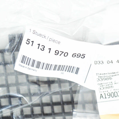 NEW BMW 8 E31 WINDSHIELD WIPER COWL LEFT GRILLE 51131970695 1970695