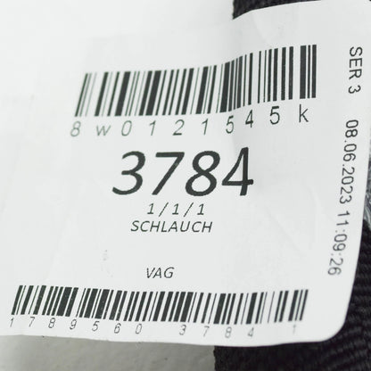 NEW AUDI A5 SPORTBACK F5 ENGINE COOLANT HOSE 8W0121545K ORIGINAL