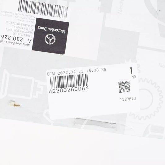 NEW MERCEDES-BENZ SL R230 REAR SPRING STRUT SUPPORT BUSHING A2303260064