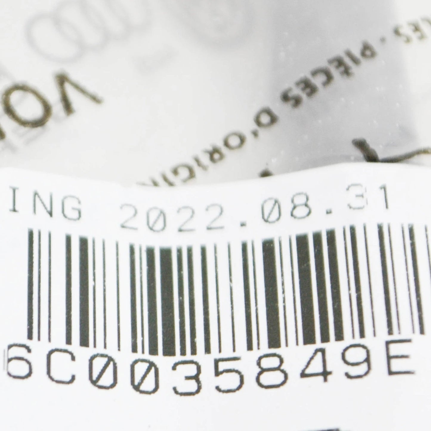 NEW VOLKSWAGEN T-CROSS C11 ROD-TYPE ANTENNA 6C0035849E