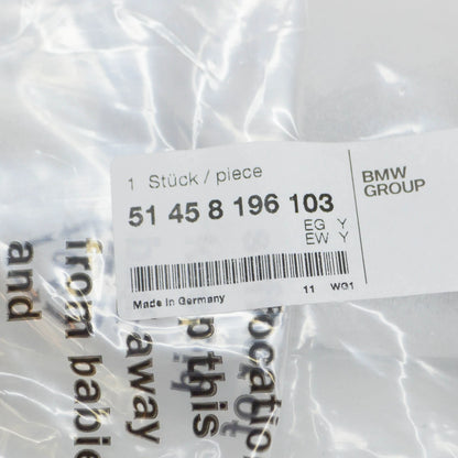 NEW BMW 3 E46 CENTER DASHBOARD DECORATIVE STRIP 51458196103 8196103 ORIGINAL