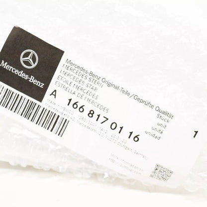 NEW MERCEDES-BENZ GL-CLASS X166 BOOTLID BADGE A1668170116 ORIGINAL